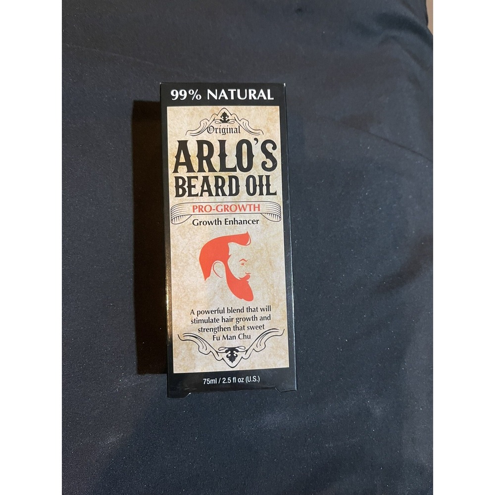 Arlo's Beard Oil Pro Growth & Strengthen Enhancer 2.5 oz  75 mL NEW
